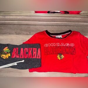 Chicago Blackhawks Pajama Set